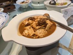 羊肚菌豆腐煲-一宽宽宴(白浮泉路店)