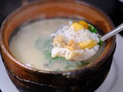 象拔蚌扇贝粥-适口餐厅砂锅粥(公信路总店)