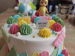 奶油卡通网红创意生日蛋糕-BON CAKE(华贸购物中心店)