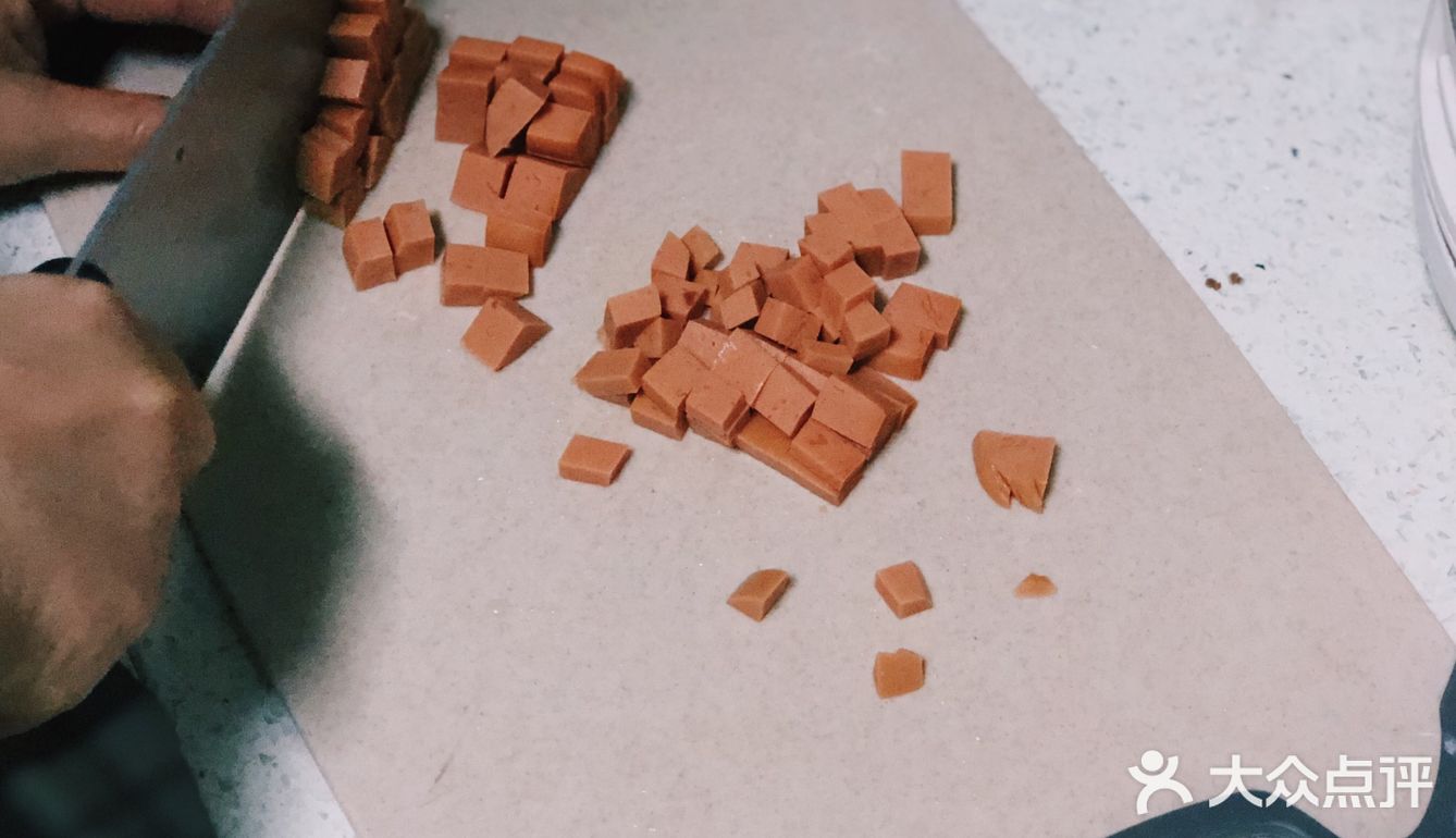 豌豆火腿羹，配饭吃一级棒～
