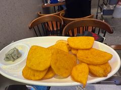 炸窝头配臭豆腐-揽月斋炙子烤肉·清真(安定门·五道营店)
