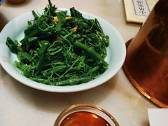 香酥虾皮丝瓜尖-小吊梨汤·北京菜·烤鸭(鸟巢店)