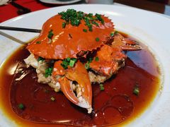 红膏蟹蒸肉饼-荷风细雨·中国茶宴(碧云店)