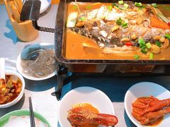 -探鱼·鲜青椒爽麻烤鱼(苏宁广场店)