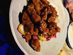 雪花糖醋里脊-绿茶餐厅(燕郊永旺店)