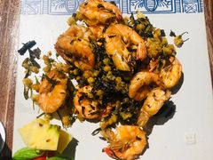 普洱茶香酥虾-云海肴·汽锅鸡·云南菜(美罗城店)