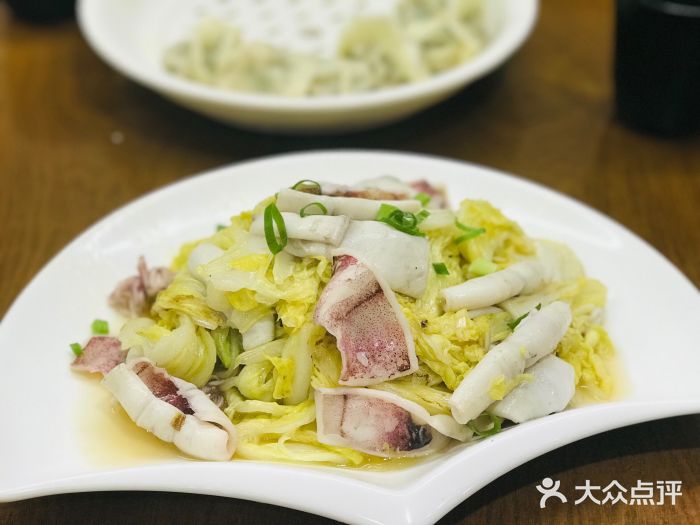 大清花饺子(香港中路店)白菜炒笔管图片