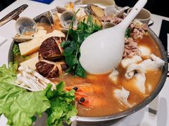 台式沙茶海鲜锅-鹿港小镇(金虹桥国际中心店)