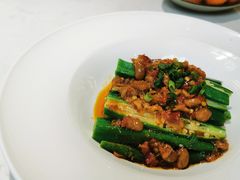 水豆豉拌秋葵-周三的情书花园餐厅(江北店)