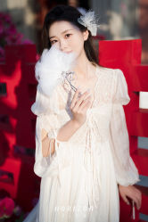-桃子造型婚纱礼服(凤起广场店)