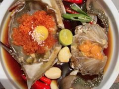 -草家酱蟹炭火烤肉店(珲春南路一店)
