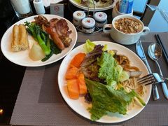 蔬菜沙拉-美食汇海鲜自助餐厅·小龙虾烧烤(富力万达文华酒店)