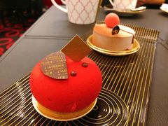 覆盆子荔枝蛋糕-Salon de The de Joel Robuchon(外滩18号店)