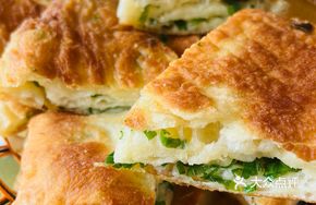 Mom's Scallion Oil Pancake
