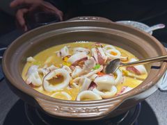 黄贡椒鲜鱿-锦府园·新台州菜(合生汇店)