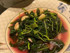 蒜籽炒苋菜-二泉园老菜馆·百年无锡菜