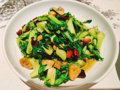 油渣炒四季青菜-望湘园·洞庭渔宴(永旺店)