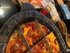 麻辣火锅-疯狂的筷子老灶九宫格火锅