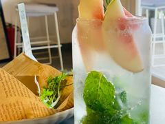 桃子苏打气泡饮-MIMO CAFE(沙头角店)