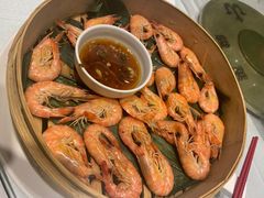 白灼小斑节虾-骏莱海鲜鱼港(五角场店)