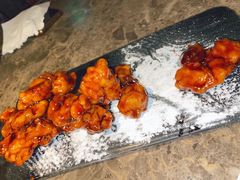 雪花糖醋里脊-绿茶餐厅(天津天河城店)