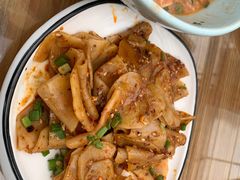 辣子土豆片-老磨油饼(高陵店)
