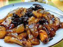 葱烧蹄筋玛卡菌-仿膳饭庄·宫廷风味(百年传承店)