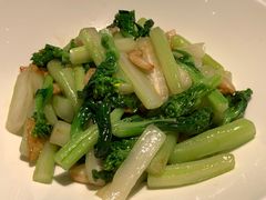 豬油渣炒白菜苔-悦景酒家(罗湖店)