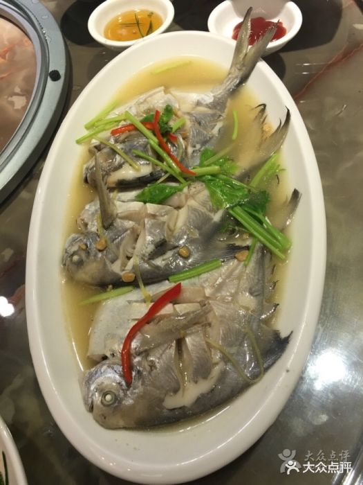 豆醬煮大白鯧魚