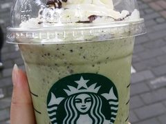 星巴克の抹茶可可碎片星冰乐-星巴克(万都店)