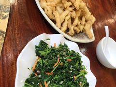 凉拌野菜-丽泽山庄·生态怀柔菜·虹鳟鱼(红螺寺店)