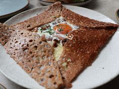 鸡蛋蘑菇熏肉荞麦可丽饼-RAC BAR(安福路店)