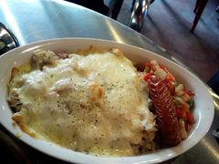 鲜虾香肠焗饭？-MI WU FACTORY米屋美食工厂餐厅(绿地店)