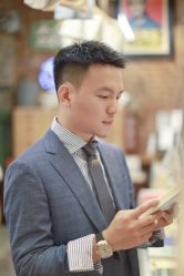 -发饰美男士增发补发假发定制店