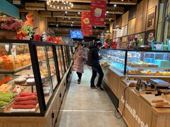 面包甜点陈列柜-工匠面包(壹方店)