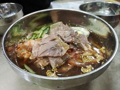 -吉林延边牛肉汤饭，大冷面