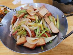 干锅鸡蛋干-长临河古镇福味轩土菜馆(长临河店)