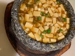石锅鸡汤豆腐-绿茶餐厅(西单老佛爷店)