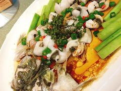 鲜花椒蒸桂花鲈-猪肉婆私房菜(容桂总店)