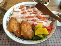 烟熏三文鱼鸡翅饭-林妈妈村·日式料理(宝山万达店)