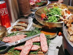 -草家酱蟹炭火烤肉店(珲春南路一店)