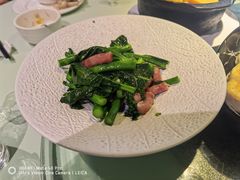 芥兰炒脆肠-百味馆·粤菜·湛江菜(后海花园店)