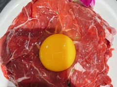 大刀手切鲜牛花腱-南门四季铜锅涮肉(左家庄店)