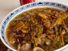 酸菜鸡胗肚丝面-鲁达面馆本帮风味(共康东路店)
