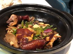 琵琶鸭拼豉油鸡饭-港丽餐厅(高德置地店)