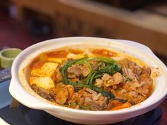 牛肉泡菜锅-鳗鱼家·深夜食堂(军博店)