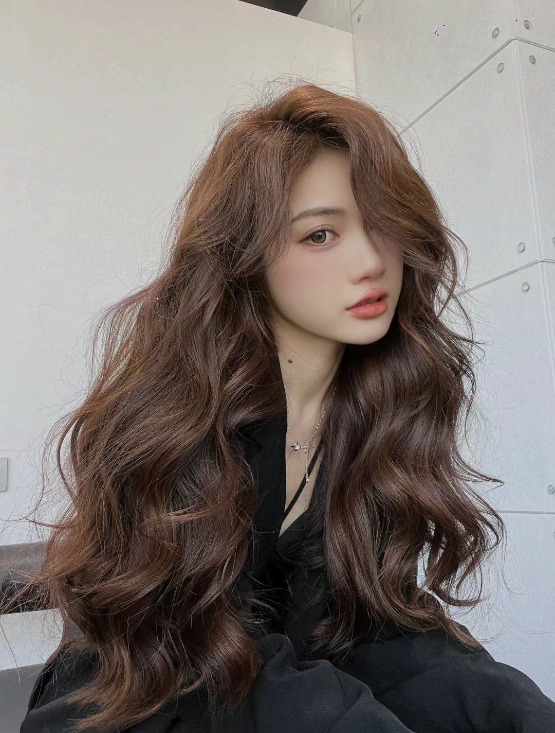 风卷发方圆脸长脸高颧骨太阳穴凹陷的女生都可以驾驭～郑州发型设计