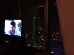 今天是绿色的小蛮腰-广州四季酒店