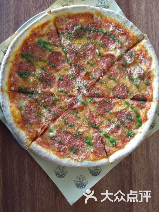 意大利香肠披萨16寸