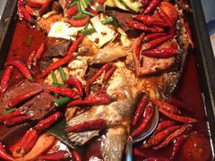 -探鱼·鲜青椒爽麻烤鱼(天河优托邦店)